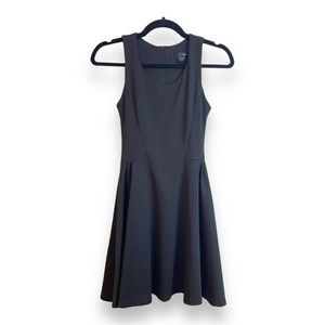 Aqua | XS | little black cocktail office funeral prom dance dress fit & flare